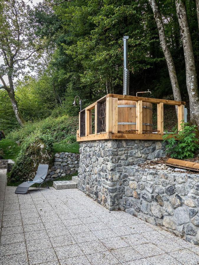 Bohinj Cottage Pr' Maricki - House In Nature With Hot Tub & Sauna Esterno foto