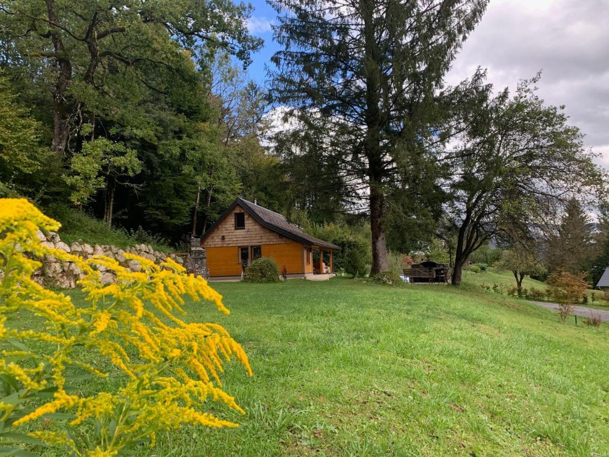 Bohinj Cottage Pr' Maricki - House In Nature With Hot Tub & Sauna Esterno foto